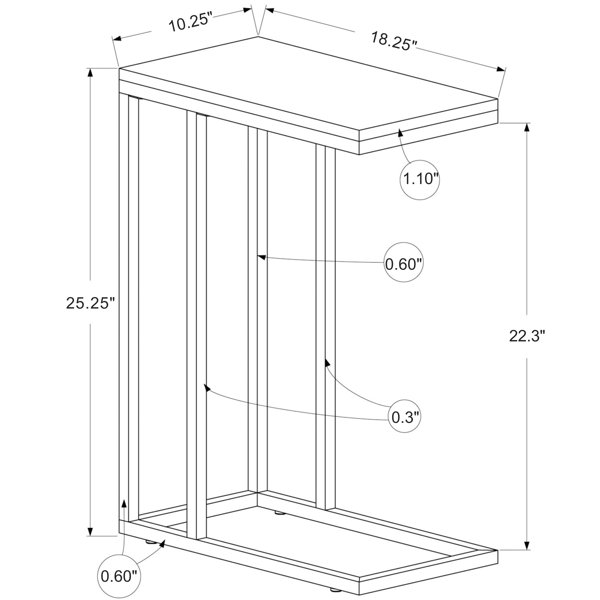 Dimensions du produit