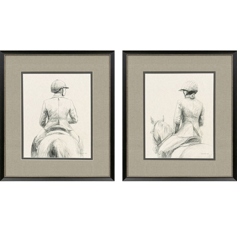«English Rider», art encadré