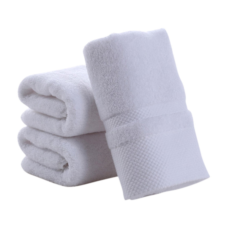 Serviette de bain en microfibre Andes, Blanc