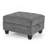U shape Modular Sectional Sofa, includes Four Single Chair and Two Corner