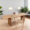 Burlywood Rectangular Simplicity Solid Wood desk
