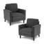 Chaise d'appoint 32W - ensemble de 2