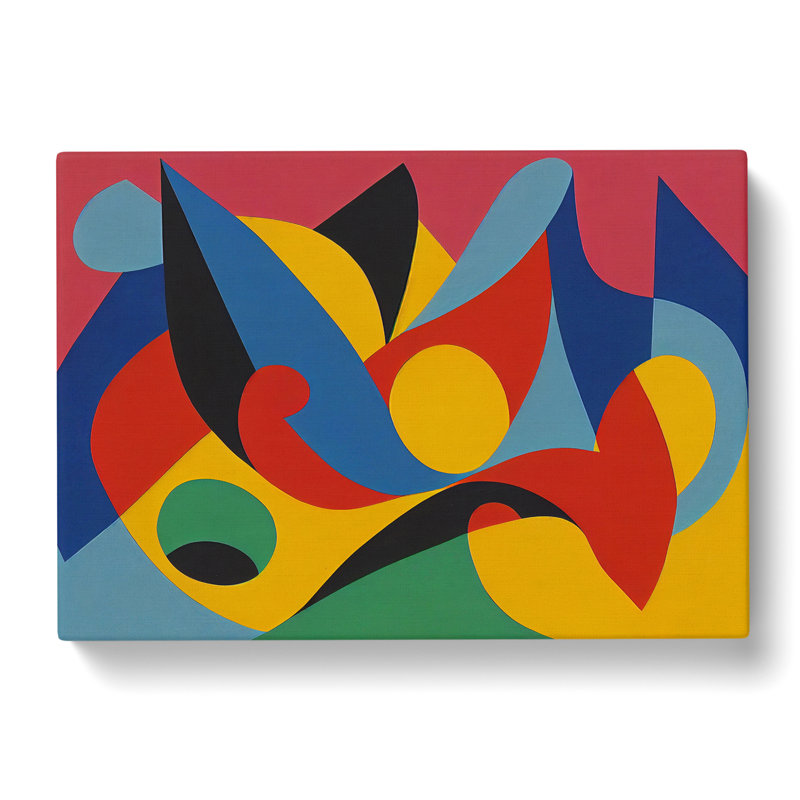 Masterful Modern Abstract - Wrapped Canvas, 35cm H x 50cm W x 3cm D