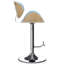 Tabouret de bar moderne pivotant rembourré Marana-1077818783