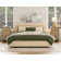 Ensemble de chambre à coucher 2 pièces, commode 6 tiroirs deux-en-un et ensemble de 2 tables de chevet
