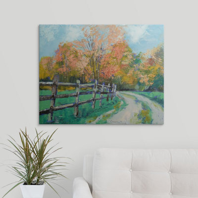 «Muldridge Old Country Road» par Michael Creese - impression
