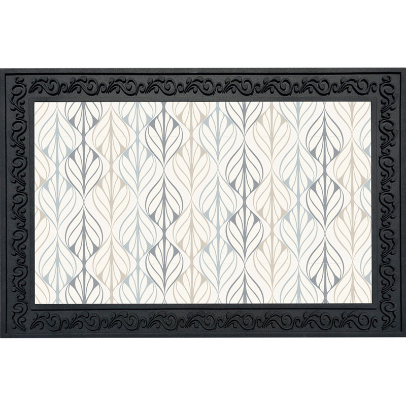 Paillasson à feuilles fluides