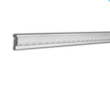 2 in x 5/8 in x 96 in Egg and Dart Recycled Polystyrene Panel Moulding Pro Pack 56 LF