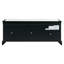 Banc de rangement Scape avec tiroirs, armoires et coussin amovible-1620542475