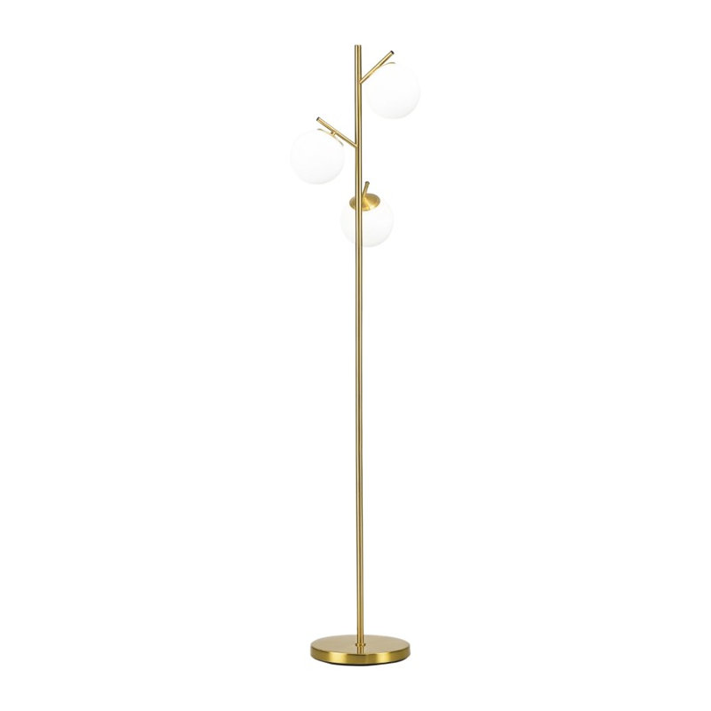 Lampe sur pied à 3 lumières Modern