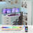 L-Shaped Computer Desk with Built-In Electrical Outlet-738277994