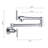 Wall Mount Folding Pot Filler Faucet, 360 Rotation, Brass, , Double Handles For  Water Control, Corrosion Surface Faucet Kitchen, Mounted, Swivel, , Handle Design Precise-1053526557