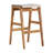 Coast Teak 30" Backless Bar Stool Natural Teak-27905179