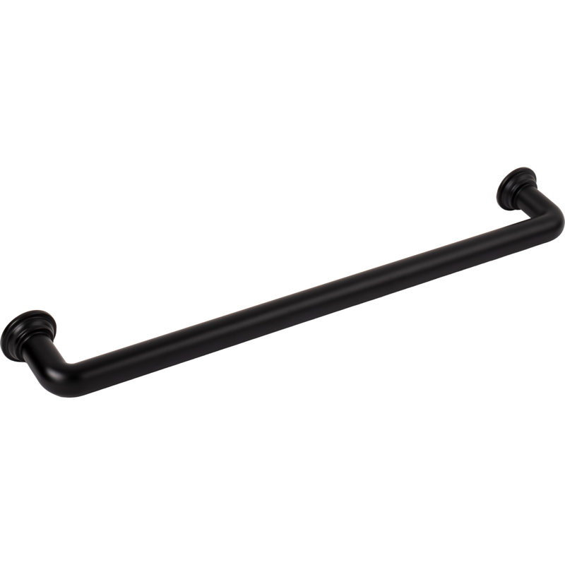Davis Bar Pull, 18", Matte Black
