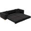 Canapé-lit convertible 3 en 1 avec siège profond, capitonnage à boutons et repose-pieds mobile pour une utilisation polyvalente dans les appartements et les bureaux-1569645277
