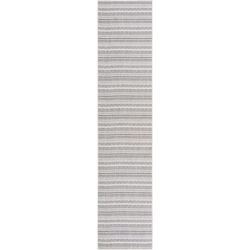 Outdoor Glimmer Area Rug Beige Color, Runner 2'7" x 12'