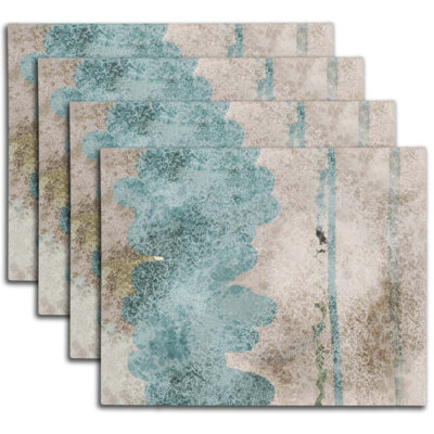 Napperon abstrait en polyester
