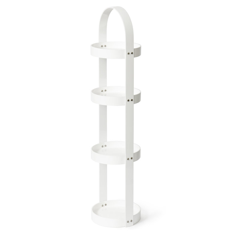 Ayven Freestanding Shower Caddy, White