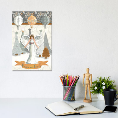 Angel Wonderland Earth 1 Piece Wrapped Canvas Wall Art