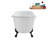 57.5'' x 29.5'' Soaking Acrylic Bathtub-83636141-90752935