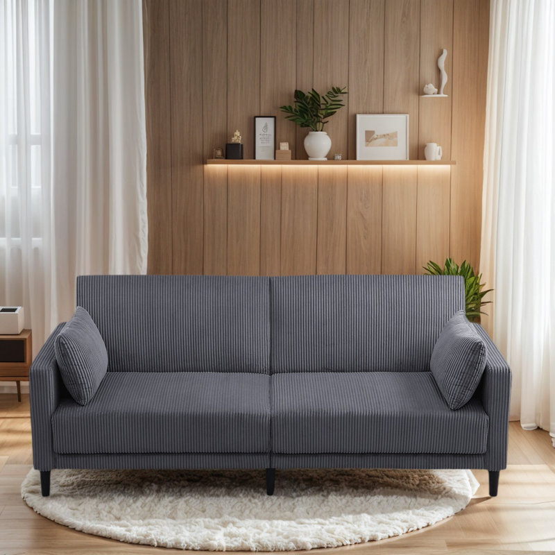 Causeuse moderne à 2 places inclinable avec canapé, futon pour salon, appartement et bureau