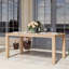 Calliana Rectangular Metal Outdoor Dining Table - 157.48 cm W 83.82 cm D-96330446
