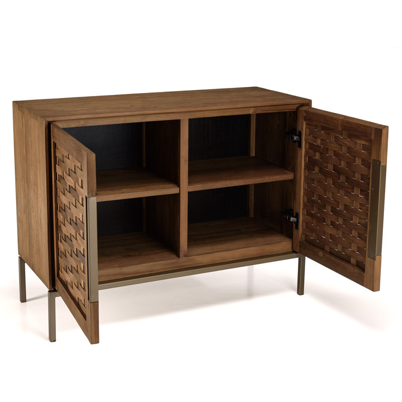 Kupaa 100cm Solid Wood Sideboard