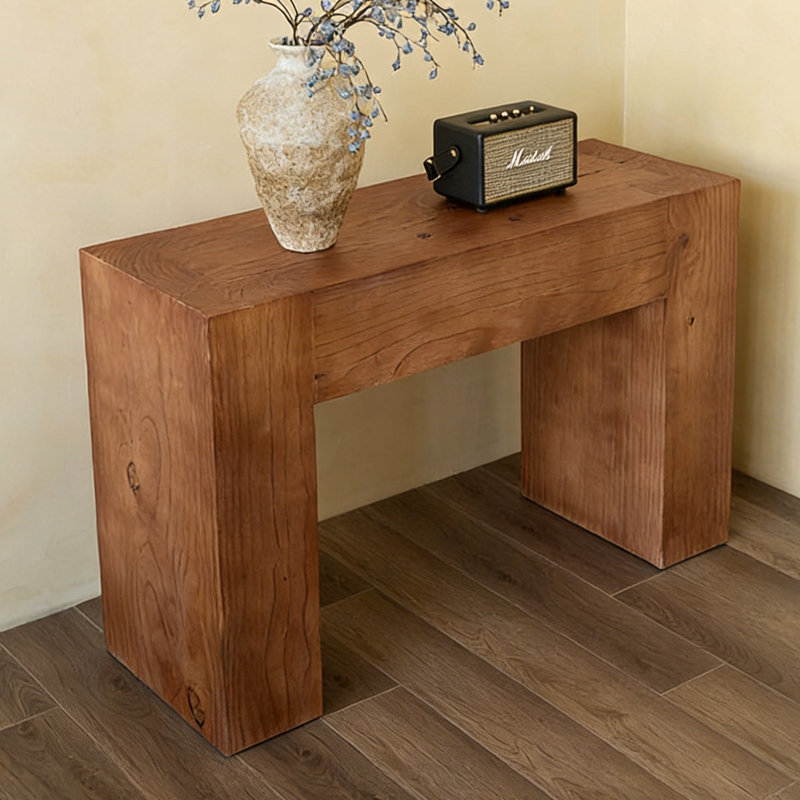 Console Wabi-sabi, H 29,5 po x l 63 po x P 15,7 po