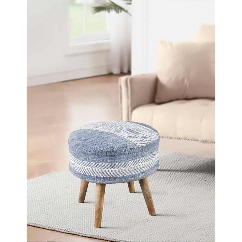 Tabouret surdimensionné tissé à la main Seaside