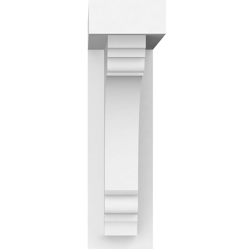 Support Standard Warren Architectural Grade PVC, H 7 po x l 2 po x p 7 po