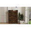 Armoire à chaussures étroite Grain de bois-1418611311