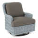 Somerset Upholstered Swivel Accent Chair
