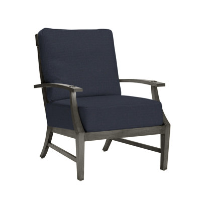 Croquet Patio Chair with Cushions