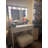 Vanity Desk with Mirror and Lights, Dressing Table with Large Drawer, 2 Level Storage Dresser & 3 Lighting Modes Adjustable Brightness-1706160052
