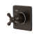 Kingston Brass Single-Handle Wall Mount Three-Way Diverter Valve with Trim Kit