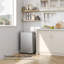 Poubelle à pédale multi-compartiments en acier inoxydable 2 x 8 gallons-90016756