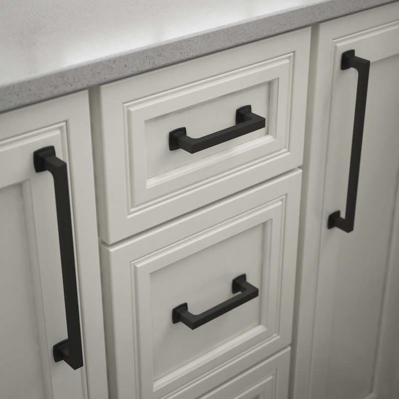 Parow 5 1/16" Center to Center Appliance Pull, Matte Black, 5.06"
