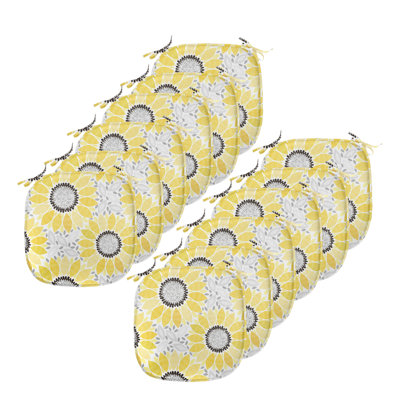Sun Flower Chair Pad Cushion