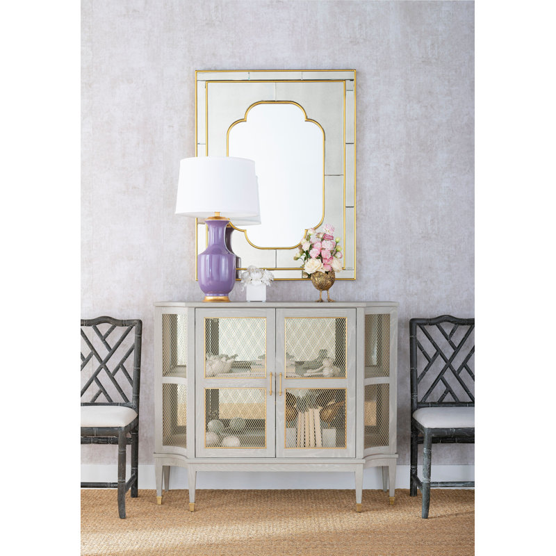 Rene 50'' W Solid Wood Server, Gray