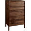 Rustic Walnut Tall Chest