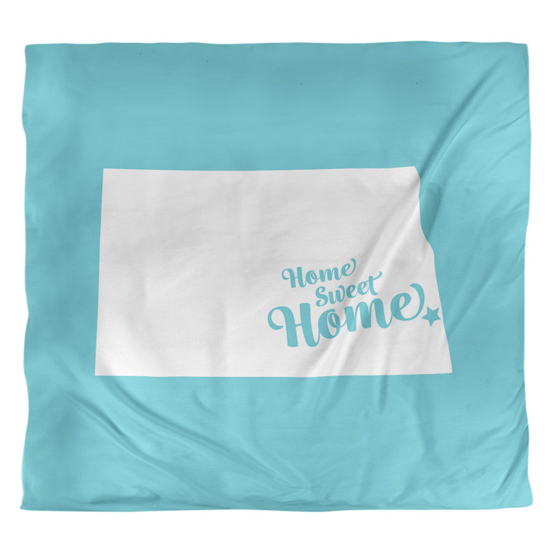 Housse de couette pour la maison, Polyester brossé, Housse de couette pour très grand lit, Bleu sarcelle