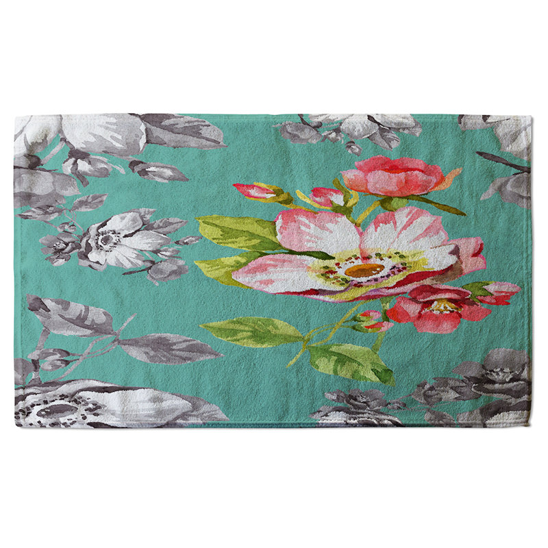 Neekon Polyester Shower Curtain Set