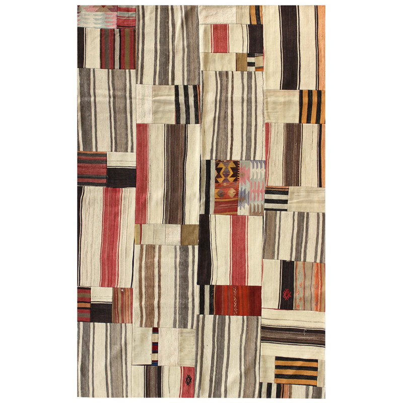 One-of-a-Kind 6'1" X 9'8" Flatweave Area Rug