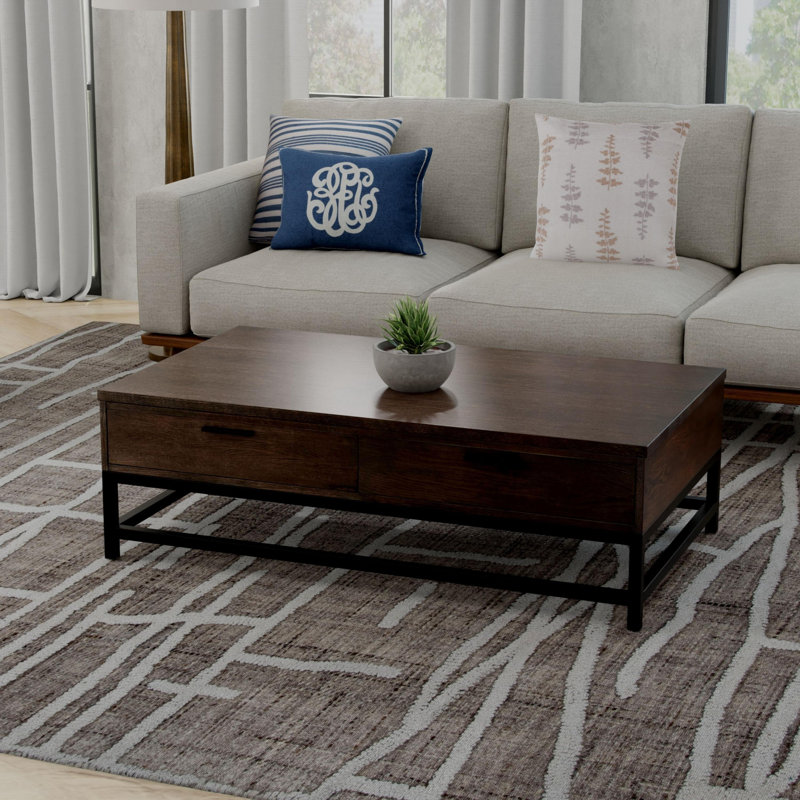 Tapis 100% laine touffeté à la main, Rectangle 5 pi x 7 pi 6 po