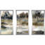 Serene River par Carol Robinson - reproduction de cadre photo simple de 3 pièces-2108683700