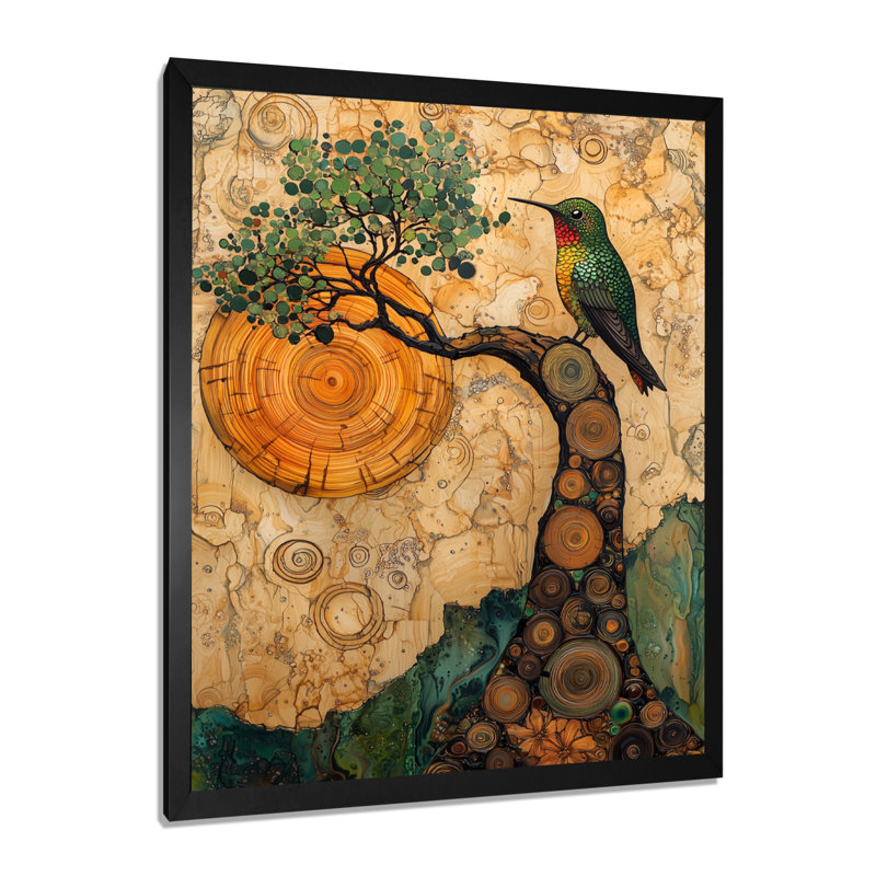 Giahan - Animals Canvas Art Print, Single Picture Framed Print, Black, 20" H x 12" W