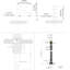 Single-handle Bathroom Faucet with Drain Assembly-110842845