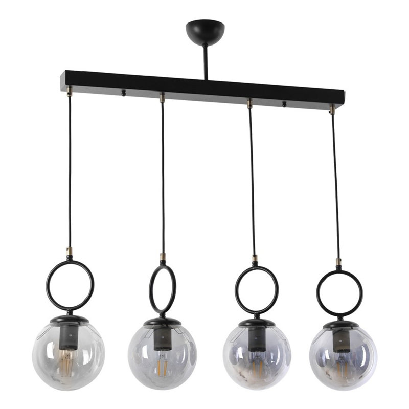 Couto 4 - Light Black Pendant