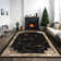 Monaco Series Abrstract Black/Gray/Ivory/Beige Area Rug