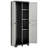Melaina Plastic Single Storage Cabinet ( 182cm H x 68cm W x 39cm D)